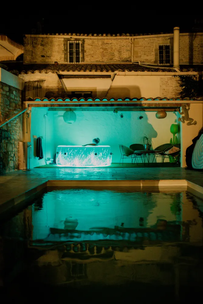 La Papaye spa la nuit