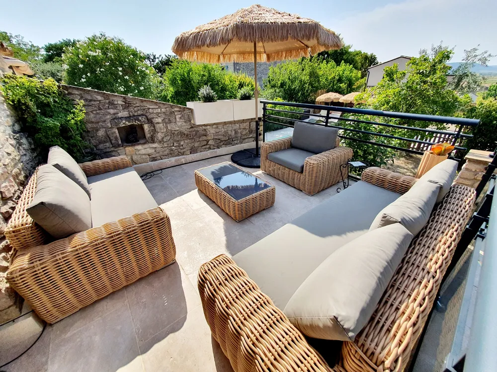 espace salon d'exterieur